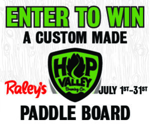 enter to win hop valley paddle board